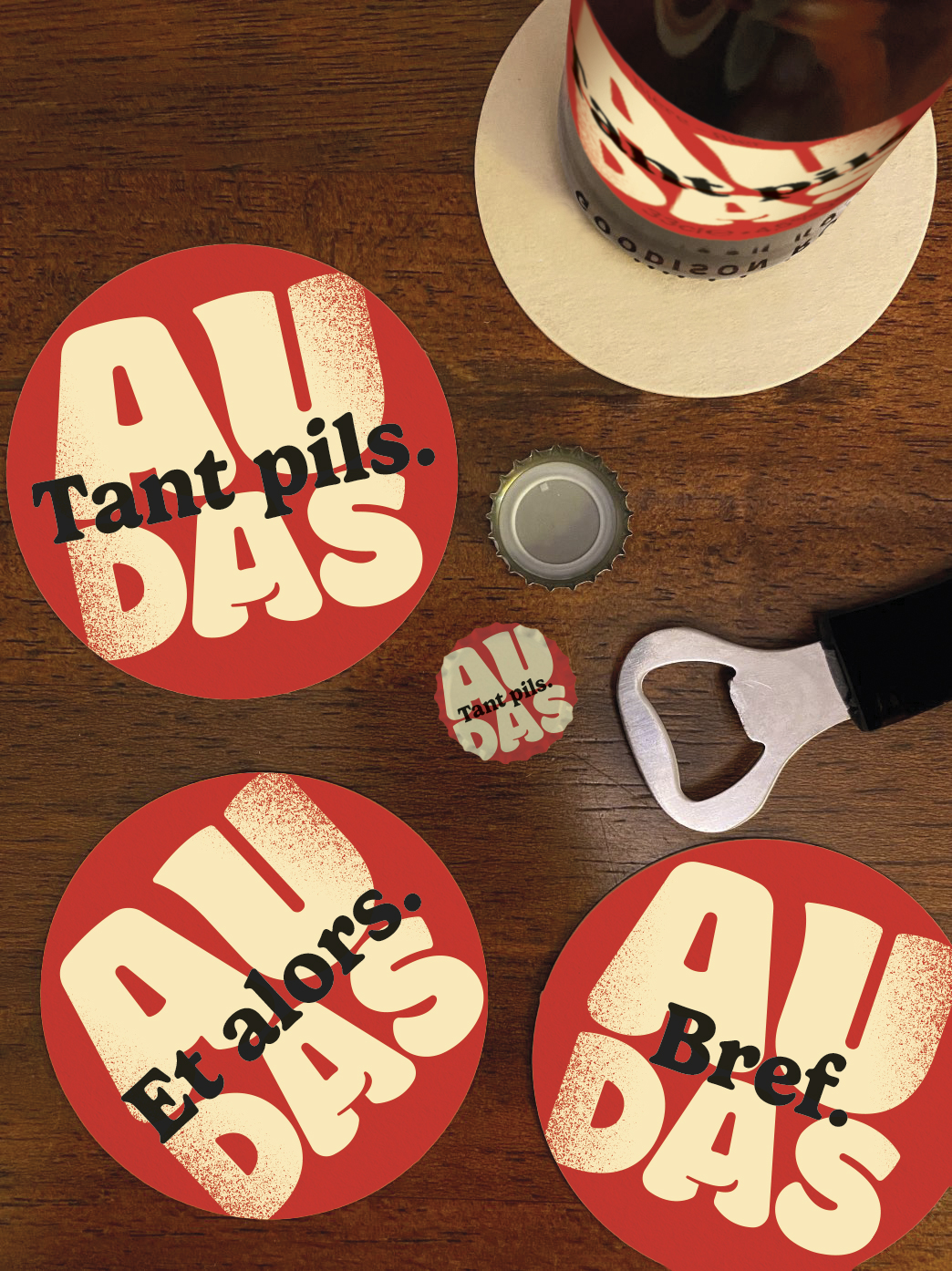 Quatre Mains package design -
