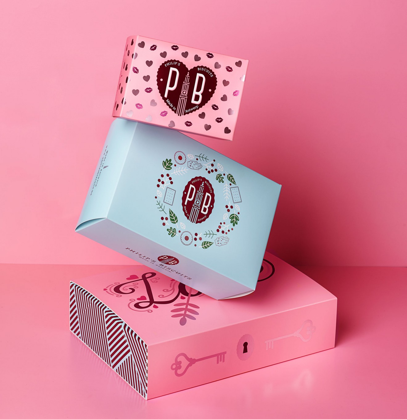Quatre Mains package design - boxes, packaging design, rebranding