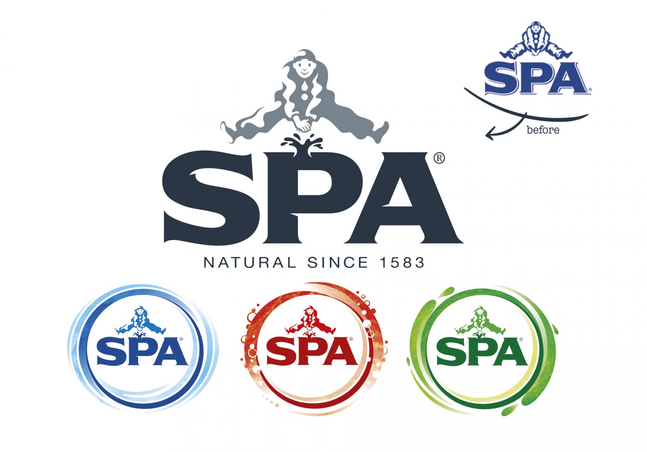 Quatre Mains package design - spa, subbrands, since 1583