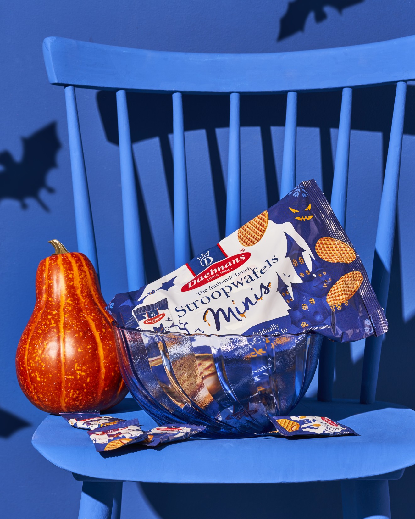 Quatre Mains package design - caramel, pumpkin, trick or treat