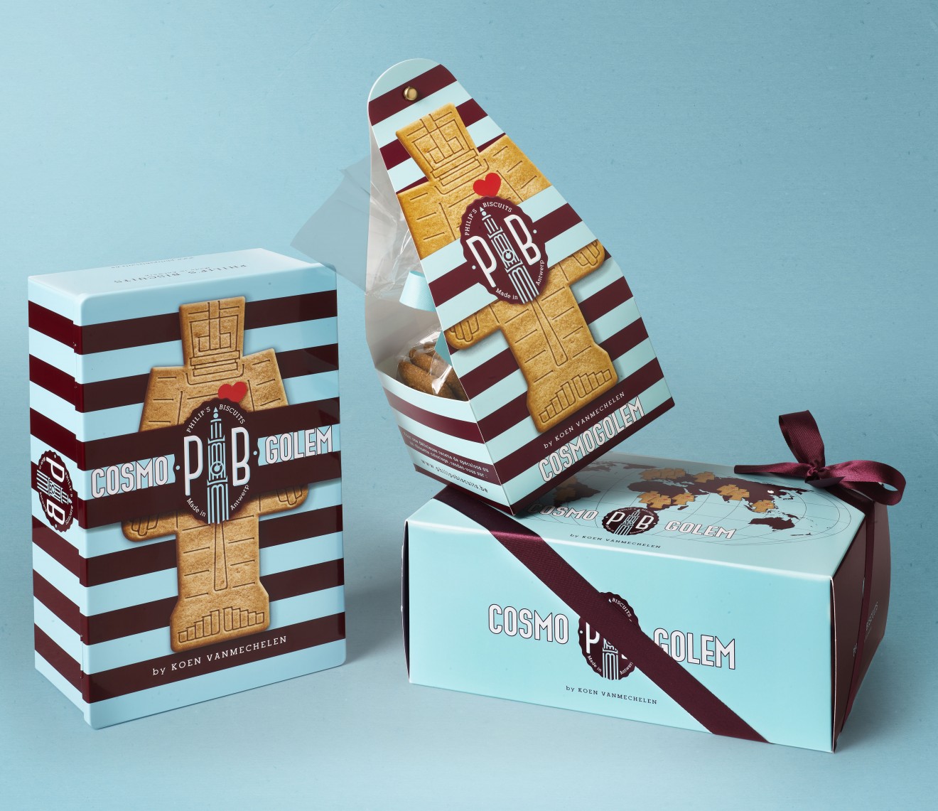 Quatre Mains package design - packaging, branding