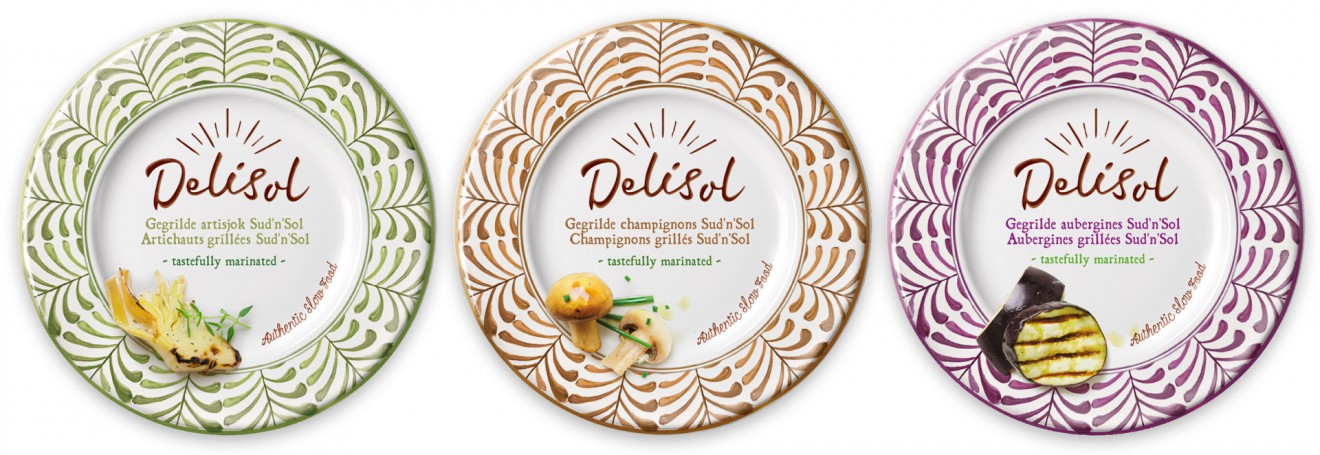 Quatre Mains package design - plates, ceramics, tapafood