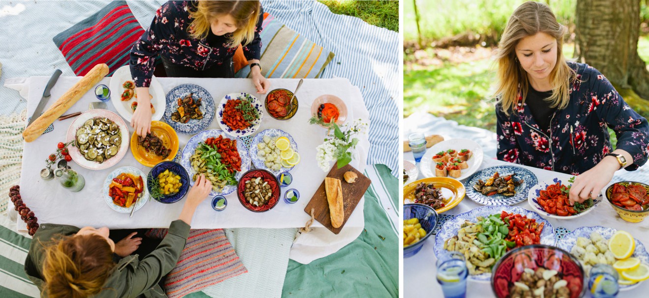 Quatre Mains package design - tapa, fiesta, delisol