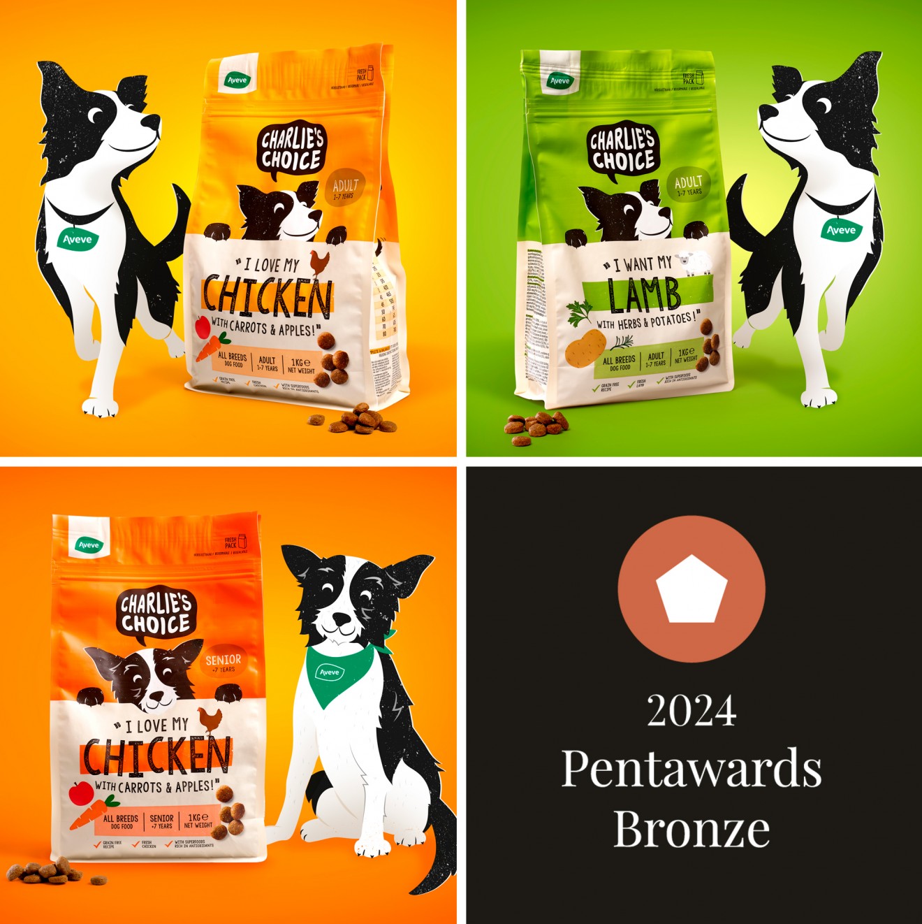 Quatre Mains package design -