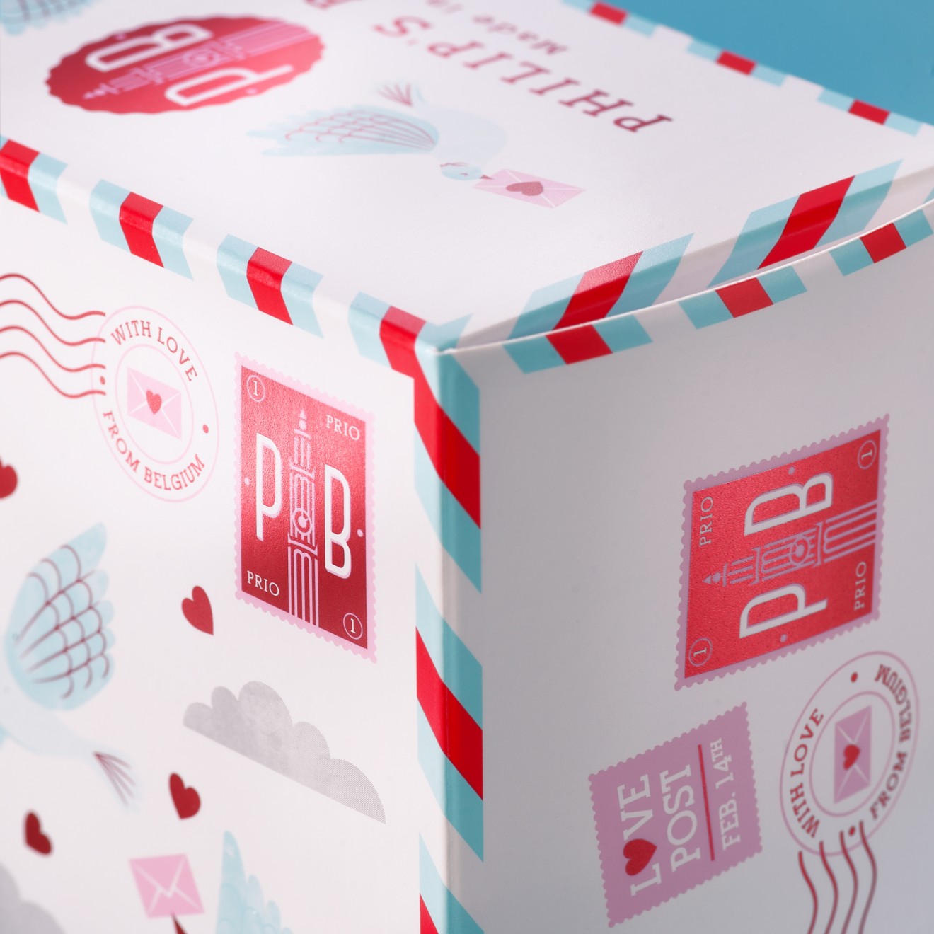 Quatre Mains package design - pb, Antwerp, biscuits