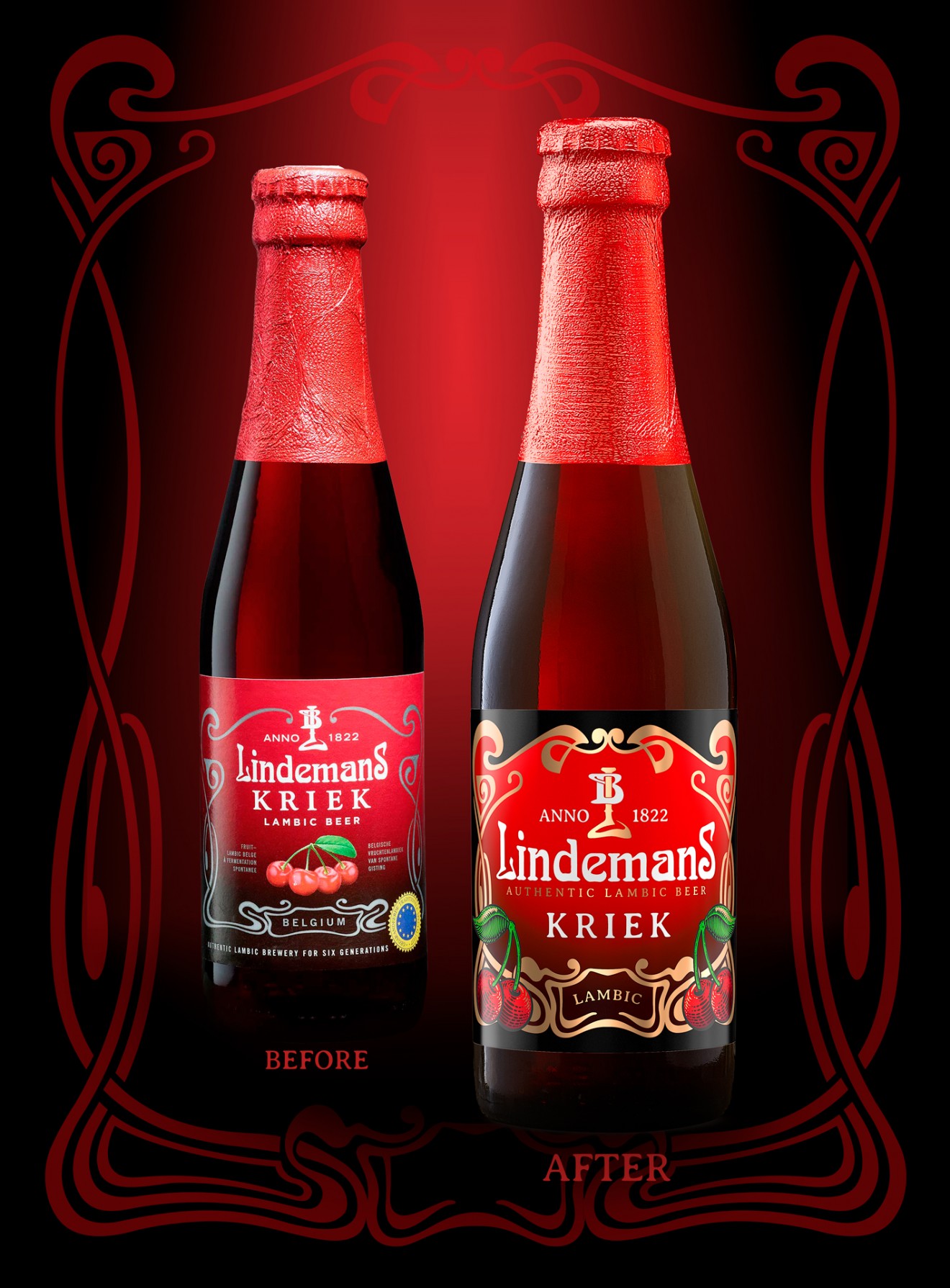 Quatre Mains package design -