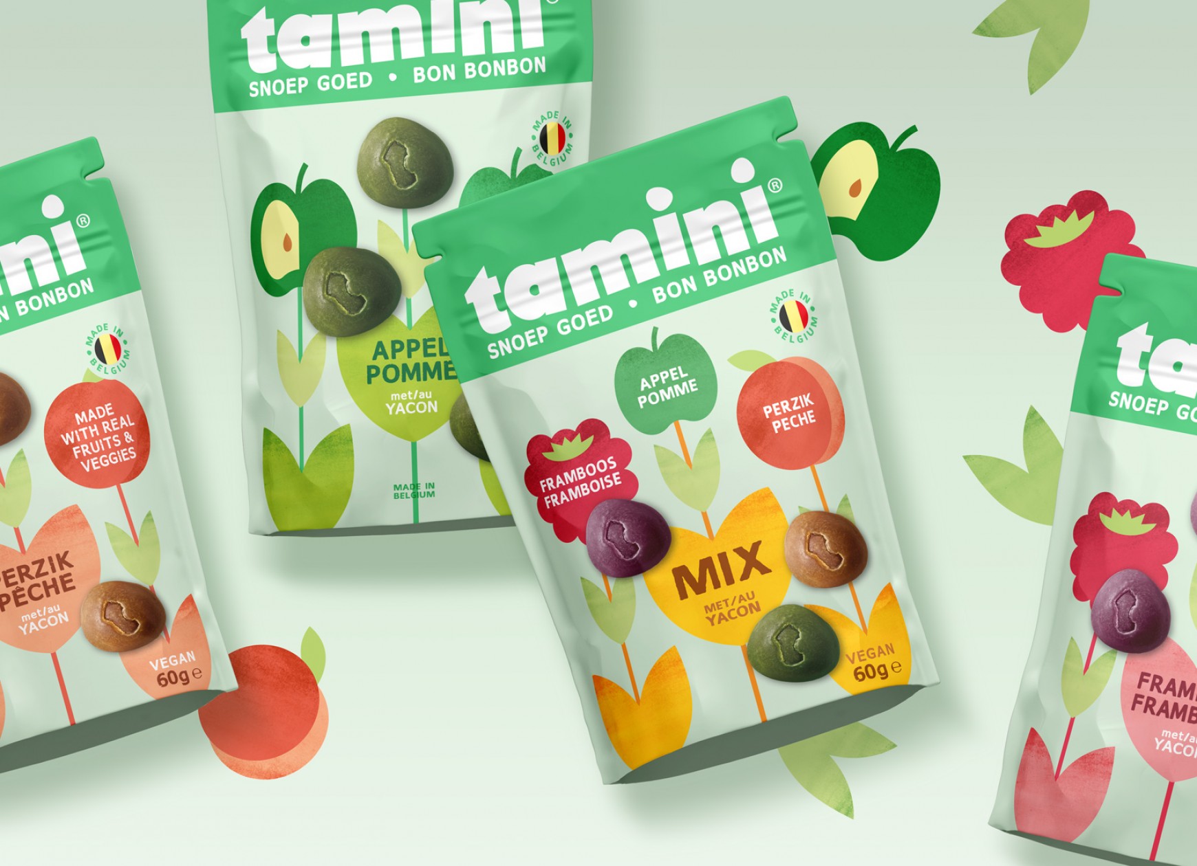 Quatre Mains package design - 
