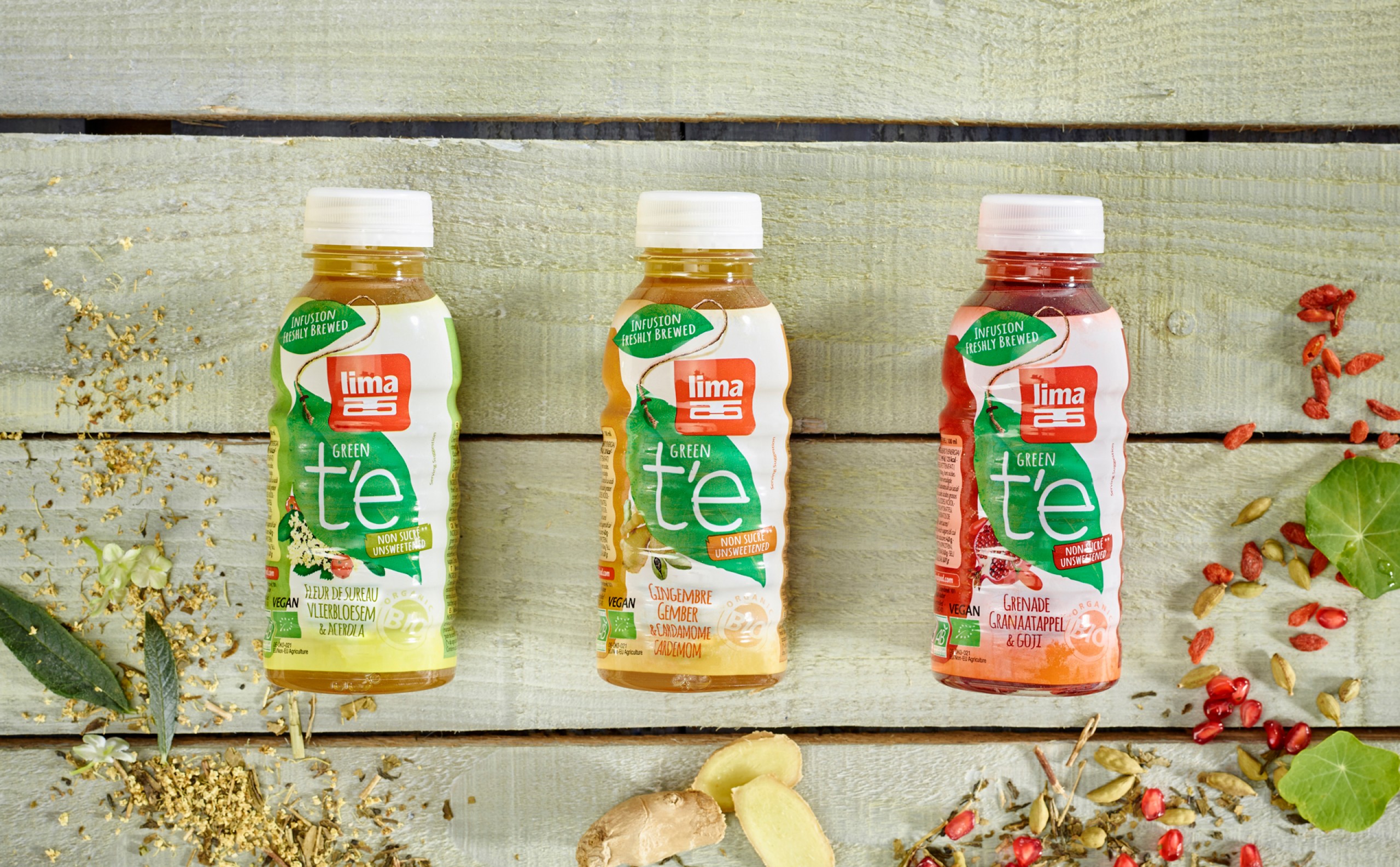 Quatre Mains package design - Package design green tea, lima, packaging