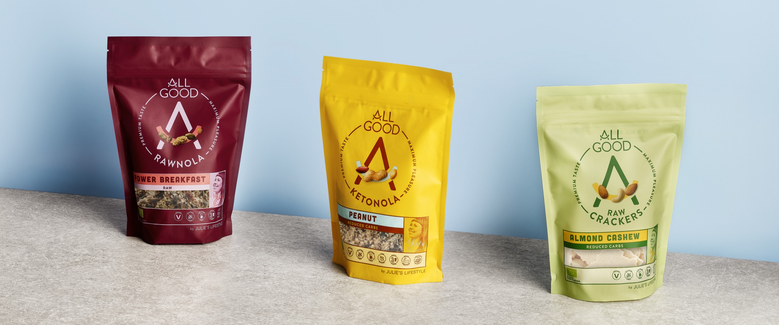 Quatre Mains package design - Package design all good, julies lifestyle, packaging