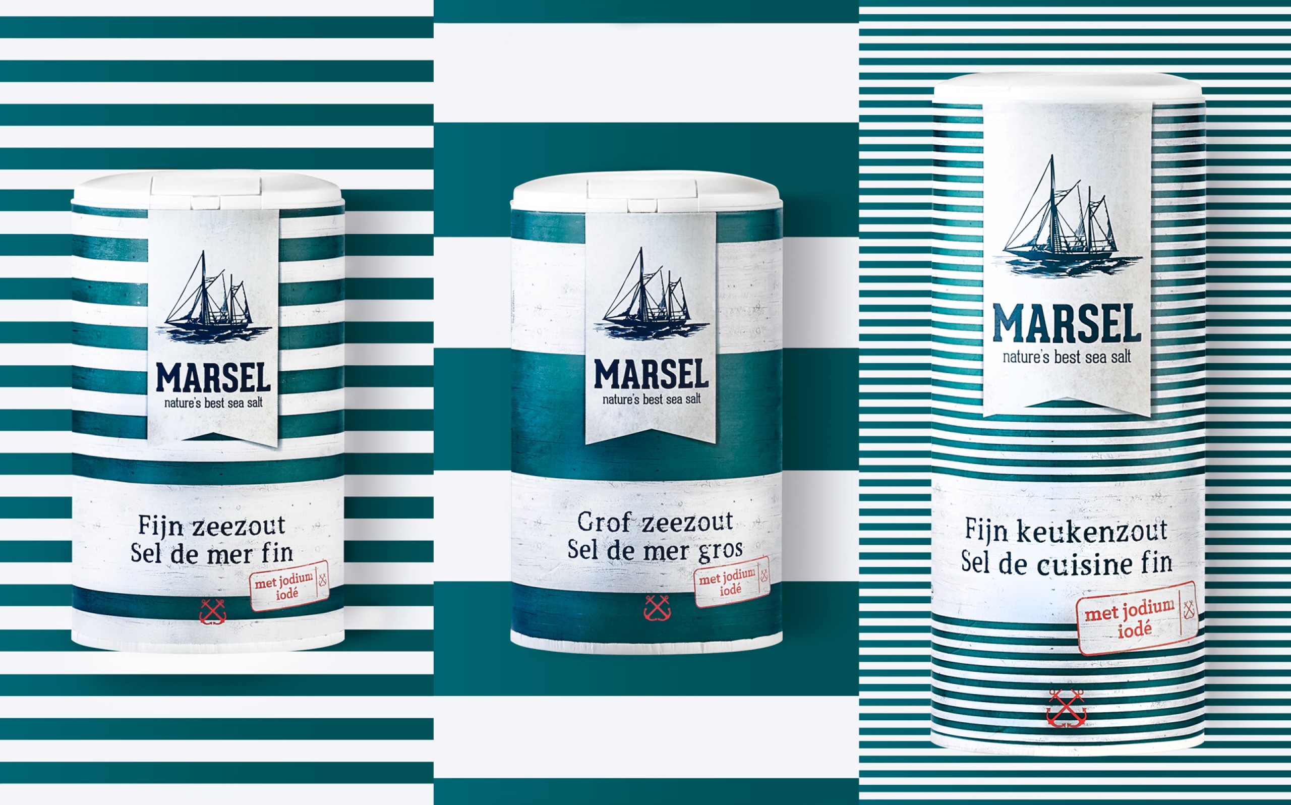 Quatre Mains package design - Package design zoutman, salt, quatremains