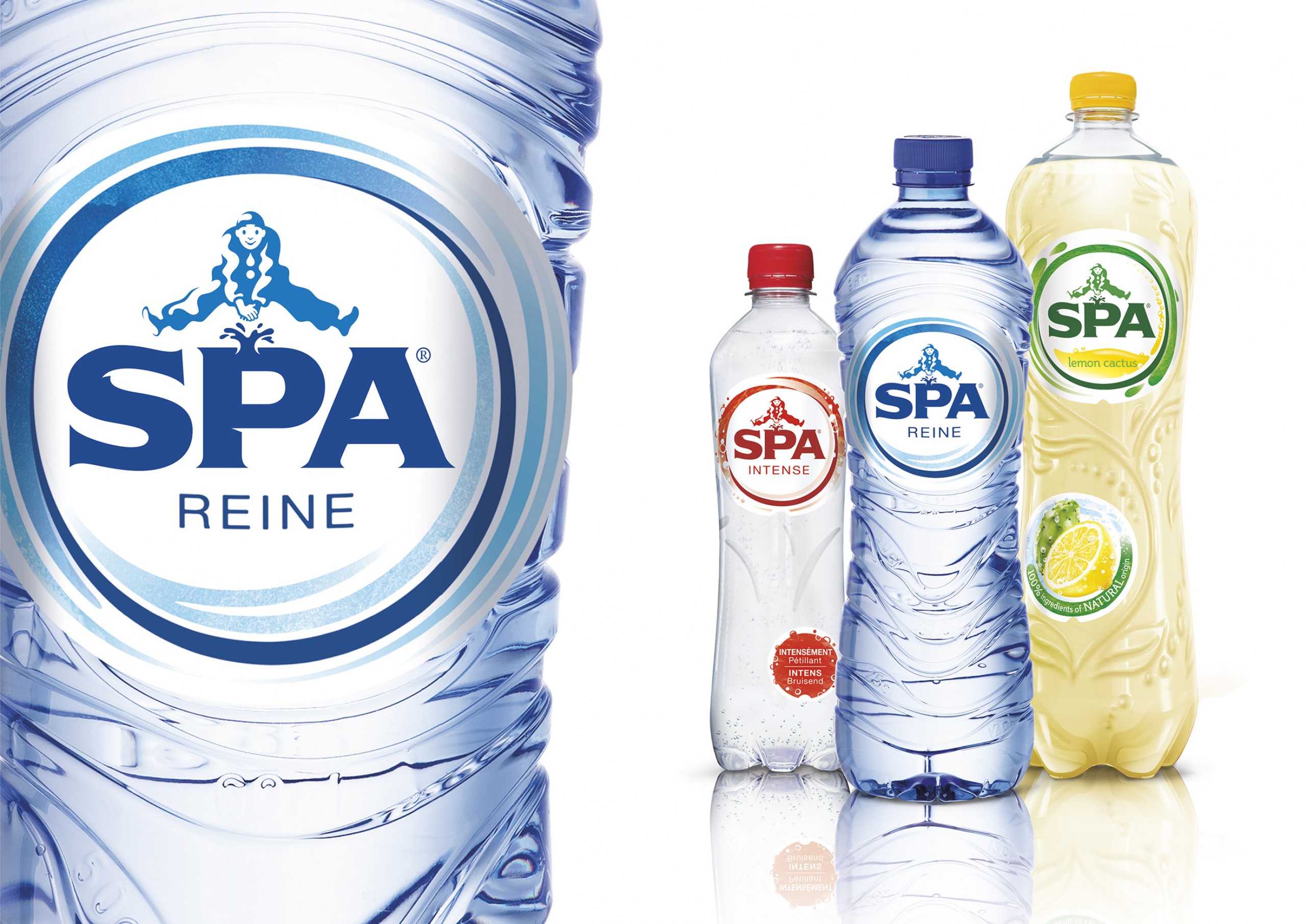 Quatre Mains package design - Package design Spa bottles, case, spadel