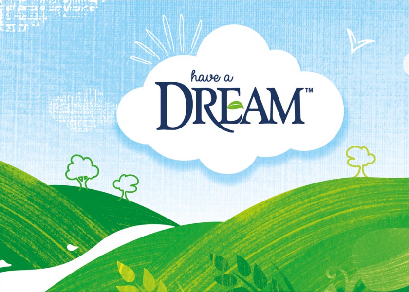 Quatre Mains package design - Package design Dream, non dairy, Quatre Mains, redesign