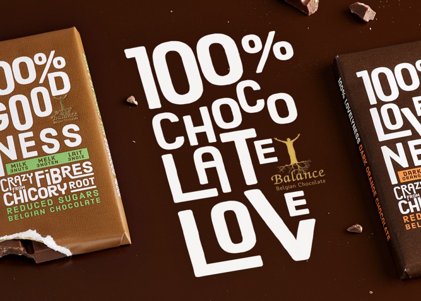 Quatre Mains package design - Package design klingele, pureness, chocolate, balance, quatre mains